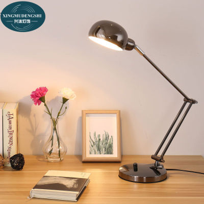 XMDS โคมไฟตั้งโต๊ะLED โคมไฟตั้งโต๊ะ ไฟตั้งโต๊ะอ่านหนังสือ โคมไฟอ่านหนังสือ ไฟโต๊ะทํางาน โคมไฟ table lamp ดีไซน์ทันสมัย ปรับระดับได้