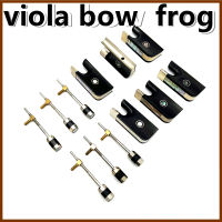 Viola Bow ไม้มะเกลือกบทองแดงสกรูปุ่มหอยเป๋าฮื้อเชลล์ไวโอลินชิ้นส่วนอุปกรณ์เสริมเครื่องสาย