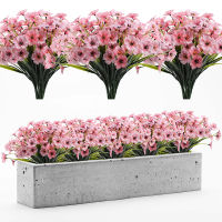 In/Outdoor Plastic Garden Decoration Artificial Flowers Home Decoration Fake Plants