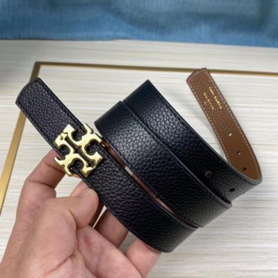 2023 new TB Leather Belt Reversible LadyS Belt 2.5cm