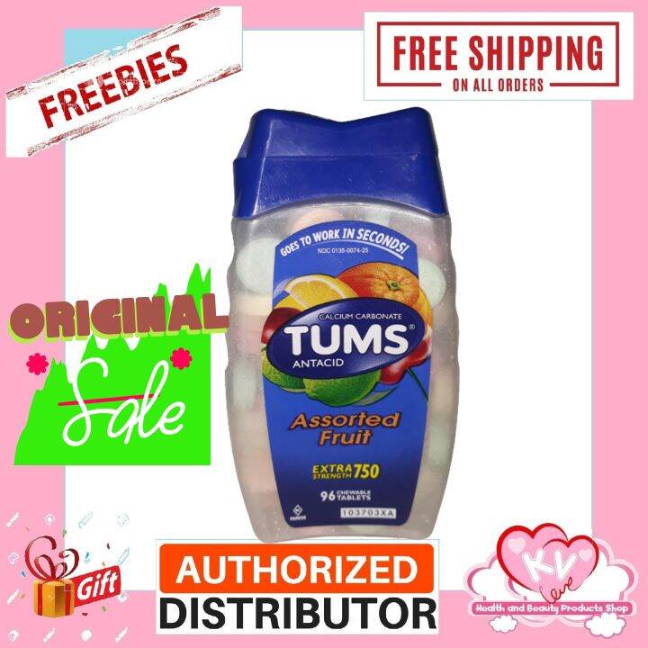 Original Tums Calcium Carbonate Lazada PH