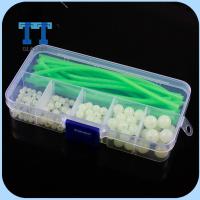 TT GLASSES 170pcs/set พลาสติกทำจากพลาสติก ลูกปัดทุ่นตกปลาแบบนิ่ม ลอยลอยได้ Stoppers ปลอกอุปกรณ์ตกปลา ร้อนแรงมาก เรืองแสงในที่แคบ ลูกบอลเรืองแสง ตกปลาทะเลตกปลา