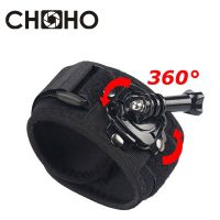 ❂☽♝ Wrist Mount Band Strap 360 Degrees Screw For GOPRO Hero 11 10 9 SJ4000 SJ5000 SJCAM Xiaomi Yi 4K Lite Camera Accessories