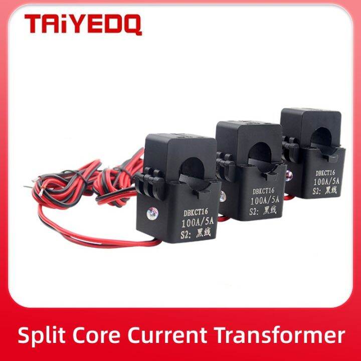 3PCS Split Core Current Transformer KCT16 AC Current Sensor Clamp On