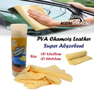 Pva Chamois Car Drying Towel: Absorbent Car Wash Cloth
