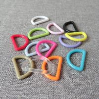 HOT 5pcs/lot 20mm 25mm Plastic buckle strap D ring for bag knapsack dog collar necklace bracelet garment sewing