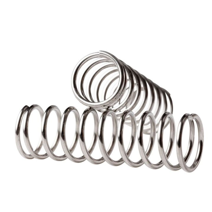 cylindrical-helical-coil-compressed-backspring-shock-absorbing-pressure-return-compression-spring-65mn-steel-wire-diameter-1-0mm-spine-supporters