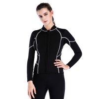 [COD] Bart 2MM Split Diving Swimsuit Ladies Sleeve Thickened Warm Snorkeling