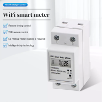 รีเลย์ WiFi เครื่องวัดพลังงานไฟฟ้าแบบดิจิตอล Tuya Smart Life APP Control Smart Home Timer รีโมทคอนโทรล Smart Power Meter