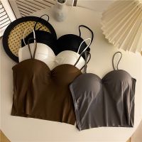 ☽ Camisole Top Push Up Suspender Fashion Color Soft Brassreie