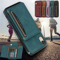 Fashion2023Ret Multi-Function flip สำหรับ 14 PRO MAX 11 12 13 XR X X XS SE 2022 8 7 plus กระเป๋าสตางค์ปกหลัง ETUI