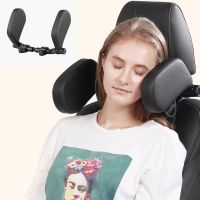 Car Neck Headrest Pillow Cushion Adjustable Car Seat Pillow Sleep Side Head Support on Cervical Spine for Pad Adults Child