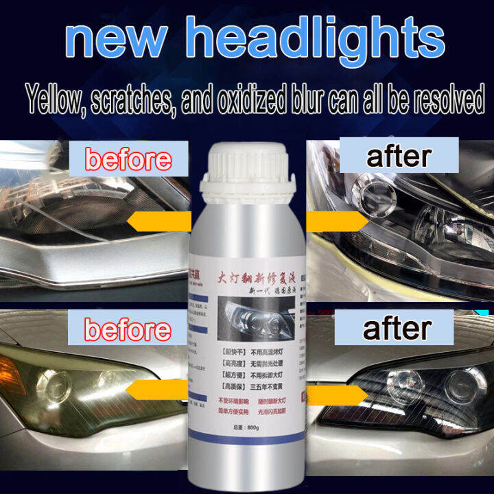 car polishes waxes specification 800g/600ml make the headlights as