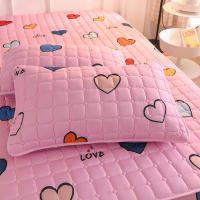 Polyester Fiber Cartoon Print Bed Sheet Pillowcase Bedding Fitted Sheet Bedspread Mattress Cover with Elastic Band bedding set