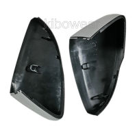 Black Side Wing Mirror Caps Cover for Skoda SuperB III 2016 2019 Octavia Mk3 A7 5E for VW T-ROC Replace 2017 2018 pair