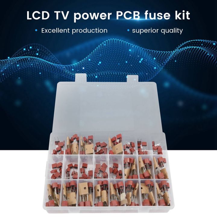 240pcs-382-392-24-value-fusible-cylindrical-fuse-lcd-tv-power-supply-pcb-fuse-kit