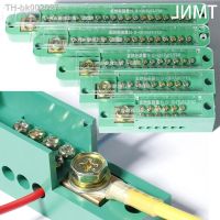 ₪┇ Wire Row Terminal Block Copper wiring Ground Electrical Connector Bar Unipolar Splitter Junction Box Retardant Metering Cabinet