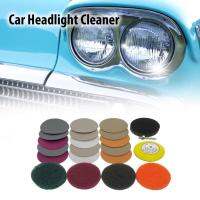 21Pcs 3 Inch Car Headlight Repair Pad Headlight Polishing Discs Car Headlight Care Sanding Grinder With Soft Foam Buffering Pad