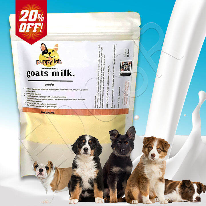 Puppy Lab Goats Milk Replacer for Dog Puppies 200g Lazada PH