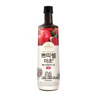 ?Import Item? CJ제일제당 쁘띠첼 미초  น้ำส้มสายชู ผลไม้แท้ CJ Petitzel Korea Fruit Vinegar 900mlทับทิม Pomegranate