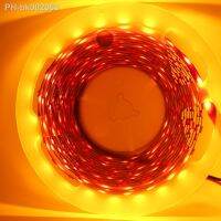 Orange 5m 300 led Strip Background Light 5050 non-waterproof golden ribbon LED Flexible Strip lamp for Decoration DC 12V