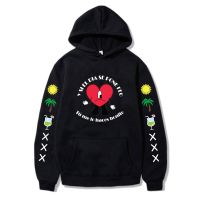 Sudadera con capucha informal de Bad Bunny para hombre y mujer, jersey con estampado de Hip-Hop, ropa de calle Harajuku de manga larga para otoño