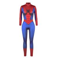 [COD] Cross-border commodity black digital printing player jumpsuit womens fitting sports tight cosplay