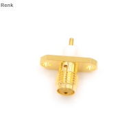 Renk SMA-KFD SMA FEMALE พร้อม2รูหน้าแปลน PTFE Deck SOLDER RF CONNECTOR