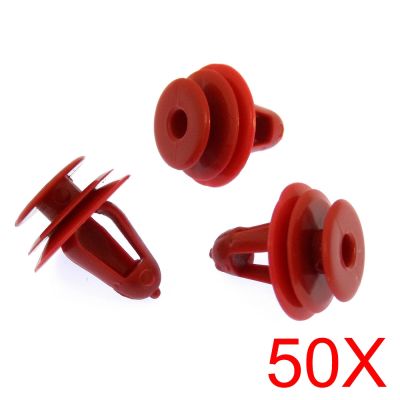 50x OEM Front Rear Door Trim Board Retainer Nylon Clips For G M For Geo 67771-12050 D38