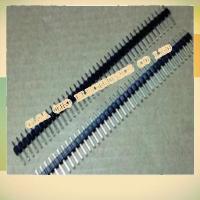 1x40 p single-line 2 54mm (11 2mm jarum panjang) jarum tunggal silinder pin pin tembaga bahan