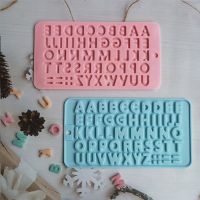 ▫☍✆ New English Alphabet Letter Chocolate Silicone Mold Alphabet Cookie Candy Cake Mold Baking Cake Decorating Tool