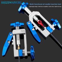 ✠┅﹊ Bike Hydraulic Disc Brake Hose Cutter Inserting Tool Bicycle Needle Driver Needle Tool Press fit Installation Oil Tube Cutter