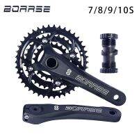 [COD] BOARSE MTB Chain 8/9/10 Speed Hollow Crankset With Bottom Bracke Cycling Chainring Crank Part Accessories