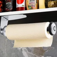 Cabinet Hanging Toilet Paper Holder Roll Paper Holder Bathroom Towel Rack Stand Kitchen Stand Paper Rack Home Storage Racks Toilet Roll Holders