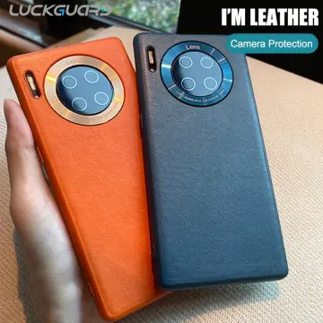 Fashion Square Leather Phone Case For Huawei Mate 40 Pro Plus