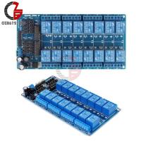 บอร์ดอินเตอร์เฟสบอร์ดโมดูลโมดูล Dc 12V 16ช่องสัญญาณพร้อมชุดสำหรับ Arduino Diy ไฟ Lm2576ป้องกัน Optocoupler