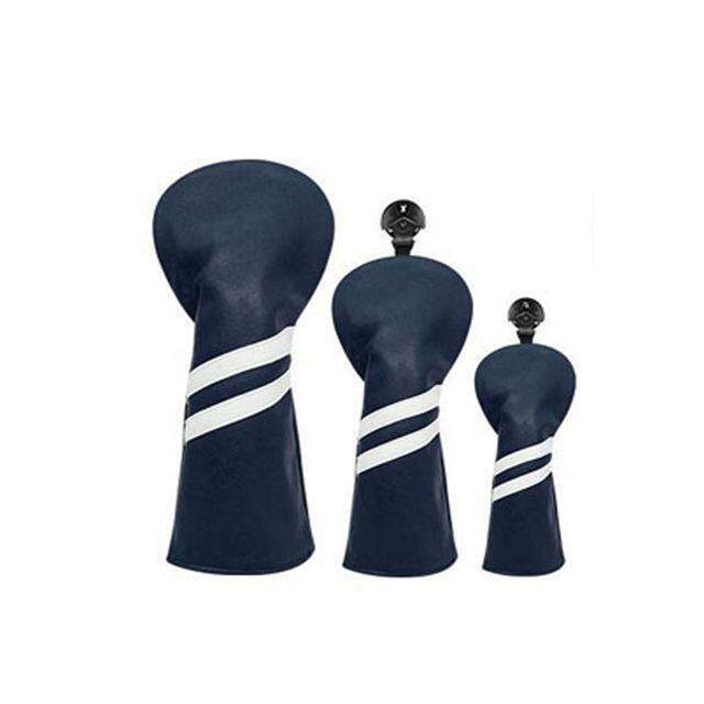 simple-stripes-golf-club-cover-headcovers-for-driver-fairway-woods-hybrid-waterproof-pu-leather-soft-protector-durable-covers