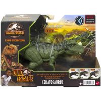 Jurassic World HCL92 Roar Attack ไดโนเสาร์ Green Atari Action Figure เสียงไฟฟ้า Movable Joints ไดโนเสาร์รุ่น Toys