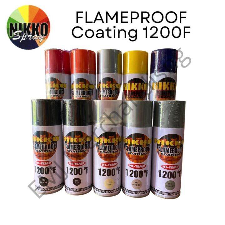 【Philippines Local inventory】 ♚ Nikko Flameproof Coating 1200F Spray