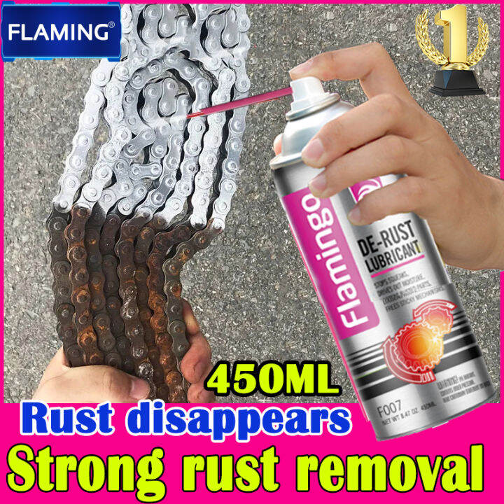 [100% Effective ]Flamingo Rust remover for metal Universal Rust Removal ...