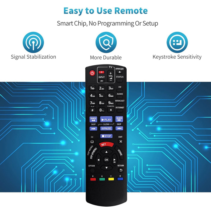 remote-control-remote-control-parts-n2qayb000953-for-panasonic-bluray-disc-player-ir6-dmp-bdt360-dmp-bdt361-dmp-bdt460-dmp-bdt460ps