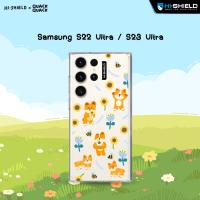 [S23ultra][S22ultra] HI-SHIELD Stylish เคสใสกันกระแทก Samsung S23ultra รุ่น Quack2