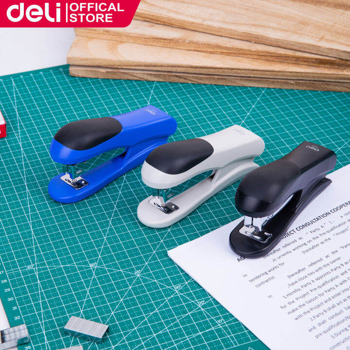 Deli Stapler With Staple Remover Assorted E0355 Lazada PH