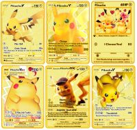 【SALE】 LINa MALL 6 Charizard Vmax Cards,การ์ดโลหะ Pokémon หายากของนักสะสม,Rainbow Rare Charizard Vmax Series ของเล่นเด็กของขวัญ