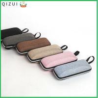 QIZUI Unisex สำนักงานท่องเที่ยว พกพา กล่องใส่แว่นตา ที่ใส่แว่น กล่องใส่แว่น อุปกรณ์แว่นตา