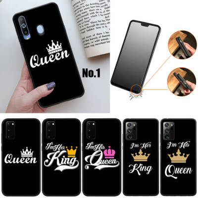 62GNN King Queen อ่อนนุ่ม High Quality ซิลิโคน TPU Phone เคสโทรศัพท์ ปก หรับ Samsung Galaxy A50S A40S A30S A20S A91 A81 A71 A51 A41 A21S A70 A50 A30 A20 A12 A13 A22 A31 A11