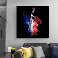 2023 ❀☂❄ Abstract Musical Instruments Art Posters and Prints Picture Modern Canvas Painting Home Music Classroom Wall Decoration Cuadros