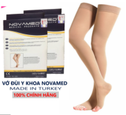 vớ đùi y khoa Novamed, vớ hỗ trợ điều trị giãn tĩnh mạch chân Thổ Nhĩ Kỳ.