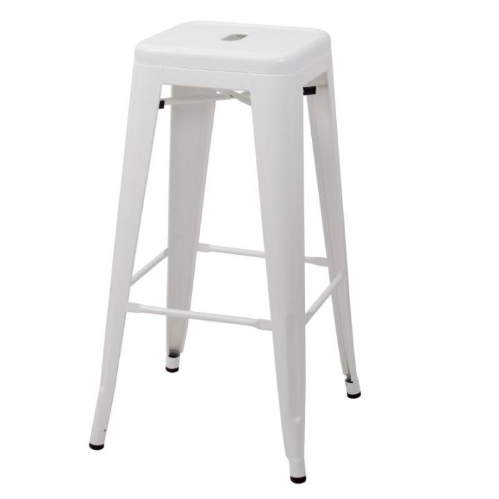 furintrend-เก้าอี้บาร์สตูลเหล็ก-เก้าอี้เหล็ก-เก้าอี้บาร์-เก้าอี้บาร์สตูล-เก้าอี้บาร์สูง-เก้าอี้-bar-stools-รุ่น-st05b-glossy-white