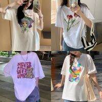 XJXJ.SHOP?เสื้อยืดคอนตอนoversize 6600